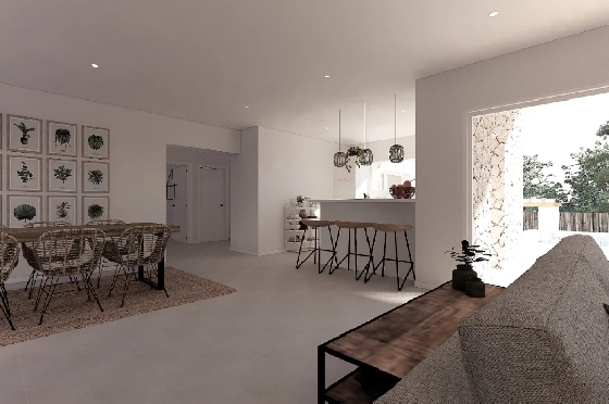 Villa in Moraira zu verkaufen, Zona de estar 190 m², Klimaanlage, Terreno 800 m², 4 Schlafzimmer, 4 Badezimmer, Pool, ref.: BI-MT.H-792-4