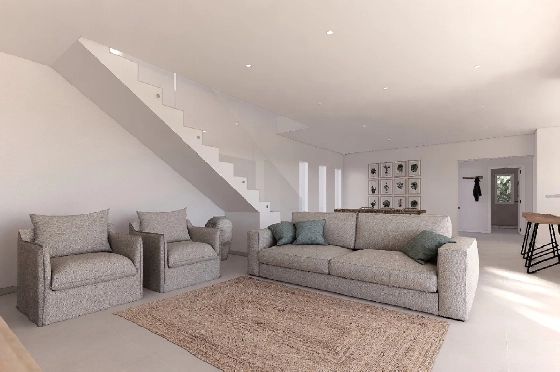 Villa in Moraira zu verkaufen, Zona de estar 190 m², Klimaanlage, Terreno 800 m², 4 Schlafzimmer, 4 Badezimmer, Pool, ref.: BI-MT.H-792-5