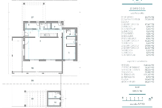 Villa in Moraira zu verkaufen, Zona de estar 248 m², Klimaanlage, Terreno 800 m², 4 Schlafzimmer, 5 Badezimmer, Pool, ref.: BI-MT.H-795-12