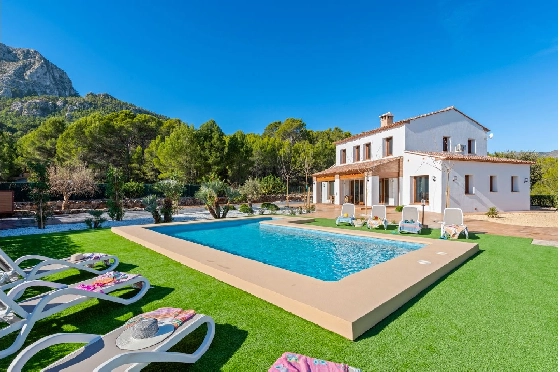 Finca in Benissa zu verkaufen, Zona de estar 310 m², Baujahr 2010, Klimaanlage, Terreno 10030 m², 4 Schlafzimmer, 3 Badezimmer, Pool, ref.: BI-CA.F-001-1
