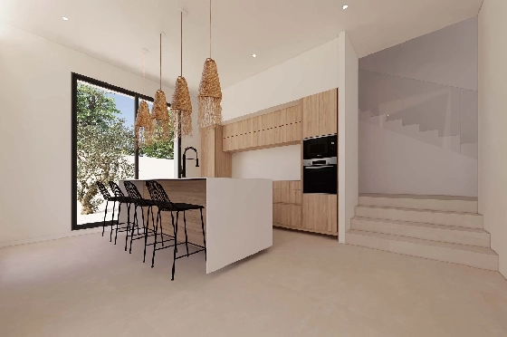 Villa in Moraira zu verkaufen, Zona de estar 268 m², Klimaanlage, Terreno 800 m², 4 Schlafzimmer, 3 Badezimmer, Pool, ref.: BI-MT.H-793-4