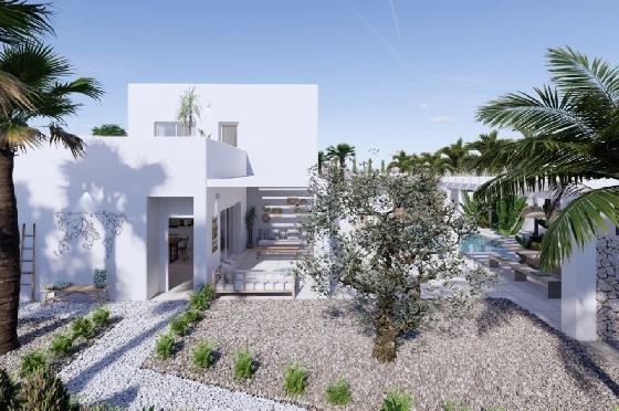Villa in Benissa zu verkaufen, Zona de estar 265 m², + KLIMA, Klimaanlage, Terreno 519 m², 4 Schlafzimmer, 3 Badezimmer, Pool, ref.: BI-MT.H-794-7