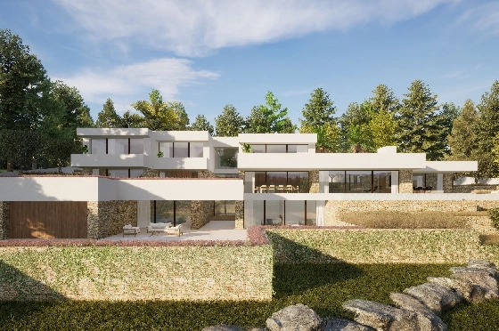 Villa in Moraira zu verkaufen, Zona de estar 2264 m², Klimaanlage, Terreno 2896 m², 6 Badezimmer, Pool, ref.: BI-MT.H-799-2