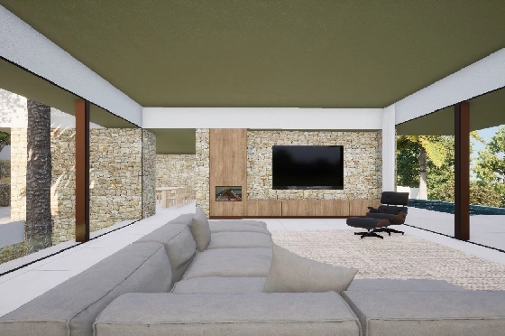 Villa in Moraira zu verkaufen, Zona de estar 2264 m², Klimaanlage, Terreno 2896 m², 6 Badezimmer, Pool, ref.: BI-MT.H-799-3