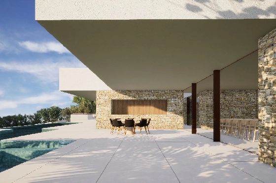 Villa in Moraira zu verkaufen, Zona de estar 2264 m², Klimaanlage, Terreno 2896 m², 6 Badezimmer, Pool, ref.: BI-MT.H-799-4