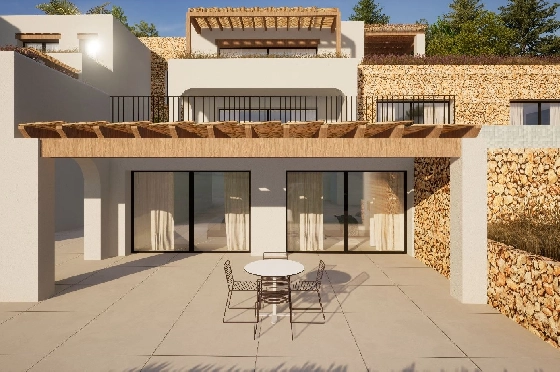 Villa in Moraira zu verkaufen, Zona de estar 2264 m², Baujahr 2024, Klimaanlage, Terreno 2896 m², 6 Schlafzimmer, 6 Badezimmer, Pool, ref.: BI-MT.H-800-7