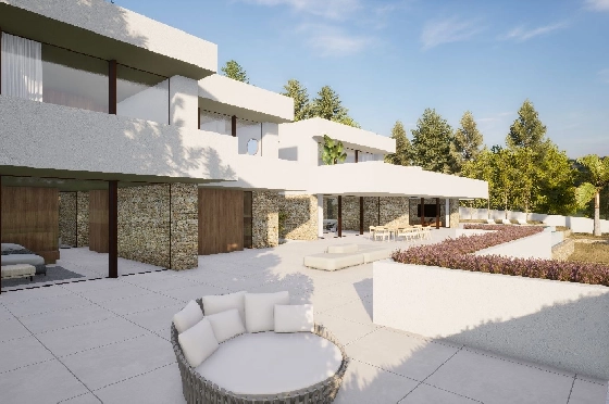 Villa in Moraira zu verkaufen, Zona de estar 2264 m², Baujahr 2024, Klimaanlage, Terreno 2896 m², 6 Schlafzimmer, 6 Badezimmer, Pool, ref.: BI-MT.H-800-8