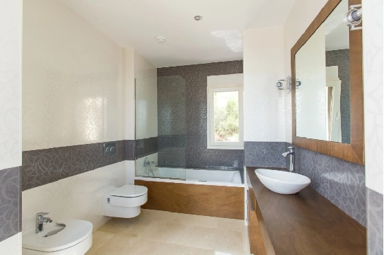 Villa in Moraira(Moravit) zu verkaufen, Zona de estar 559 m², Baujahr 2016, Klimaanlage, Terreno 1132 m², 4 Schlafzimmer, 5 Badezimmer, Pool, ref.: BI-MT.H-798-31