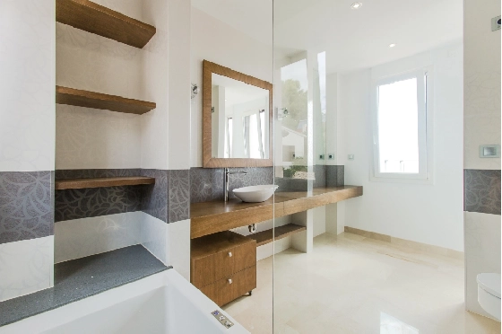 Villa in Moraira(Moravit) zu verkaufen, Zona de estar 559 m², Baujahr 2016, Klimaanlage, Terreno 1132 m², 4 Schlafzimmer, 5 Badezimmer, Pool, ref.: BI-MT.H-798-34