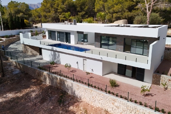 Villa in Benissa(La Fustera) zu verkaufen, Zona de estar 299 m², Baujahr 2024, Klimaanlage, Terreno 950 m², 4 Schlafzimmer, 3 Badezimmer, Pool, ref.: BI-BE.H-909-13