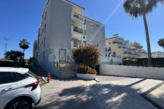 Apartment in Denia zur Ferienvermietung, Zona de estar 86 m², Baujahr 2006, Zustand modernisiert, + Zentralheizung, Klimaanlage, Terreno 46 m², 2 Schlafzimmer, 2 Badezimmer, Pool, ref.: T-0324-28