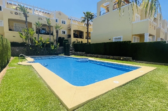 Reihenhaus in Denia-La Sella(La Sella) zu verkaufen, Zona de estar 92 m², Baujahr 2002, Klimaanlage, Terreno 64 m², 2 Schlafzimmer, 2 Badezimmer, Pool, ref.: JS-0924-1
