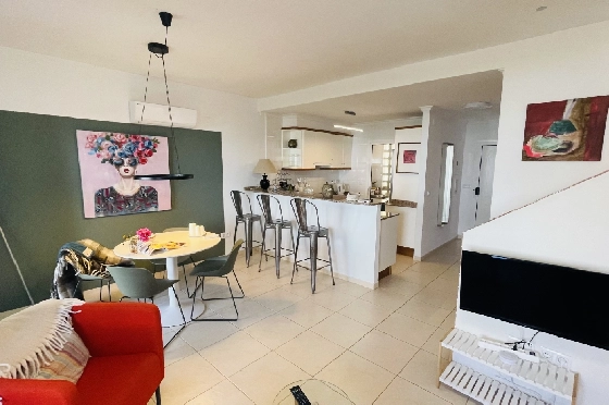 Reihenhaus in Denia-La Sella(La Sella) zu verkaufen, Zona de estar 92 m², Baujahr 2002, Klimaanlage, Terreno 64 m², 2 Schlafzimmer, 2 Badezimmer, Pool, ref.: JS-0924-8