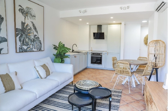 Apartment in Denia zu verkaufen, Zona de estar 46 m², + KLIMA, Klimaanlage, 1 Schlafzimmer, 1 Badezimmer, Pool, ref.: LAS2-B6-A03-3