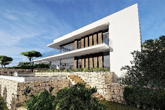 Villa in Javea zu verkaufen, Zona de estar 329 m², Klimaanlage, 4 Schlafzimmer, 4 Badezimmer, Pool, ref.: BS-84461897-3