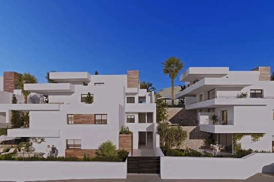 Apartment in Cumbre del Sol zu verkaufen, Zona de estar 190 m², 2 Schlafzimmer, 2 Badezimmer, ref.: BS-84641619-26