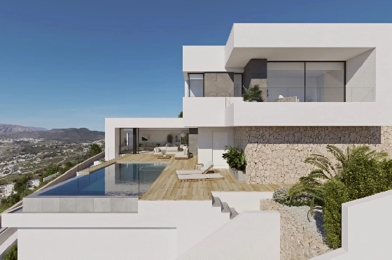 Villa in Cumbre del Sol zu verkaufen, Zona de estar 349 m², Terreno 807 m², 3 Schlafzimmer, 3 Badezimmer, Pool, ref.: BS-84915850-4