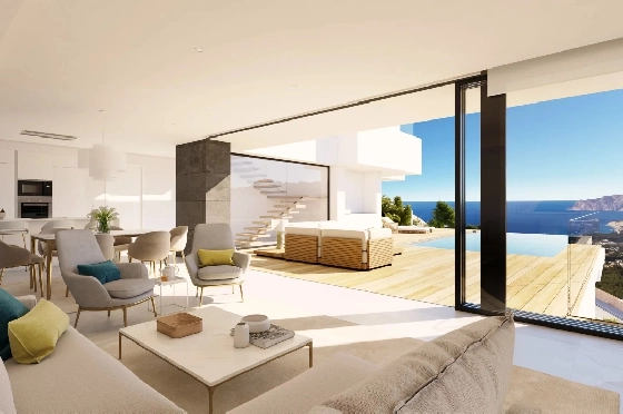 Villa in Cumbre del Sol zu verkaufen, Zona de estar 349 m², Terreno 807 m², 3 Schlafzimmer, 3 Badezimmer, Pool, ref.: BS-84915850-5