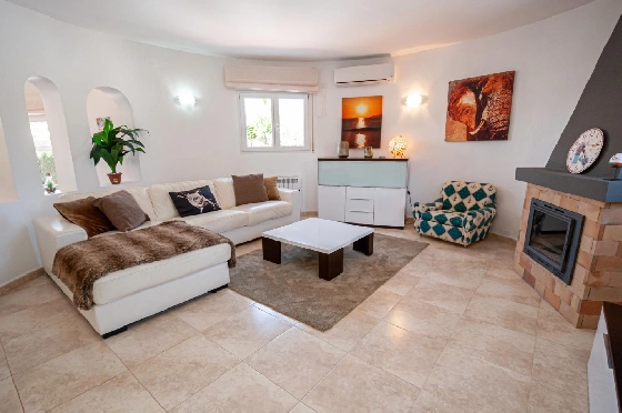 Villa in Benissa(San Jaime) zu verkaufen, Zona de estar 240 m², Klimaanlage, 6 Schlafzimmer, 3 Badezimmer, Pool, ref.: COB-3449-10535-23