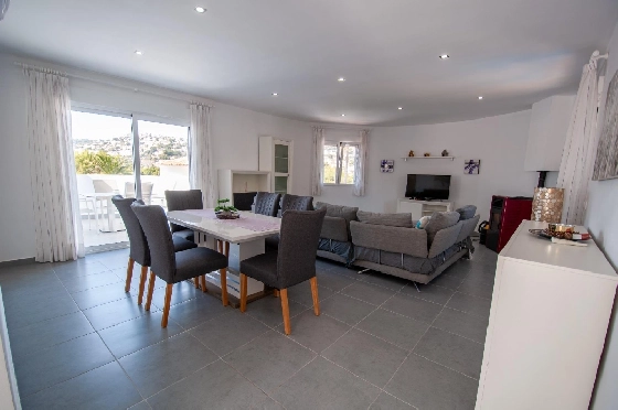 Villa in Benissa(San Jaime) zu verkaufen, Zona de estar 240 m², Klimaanlage, 6 Schlafzimmer, 3 Badezimmer, Pool, ref.: COB-3449-10535-27