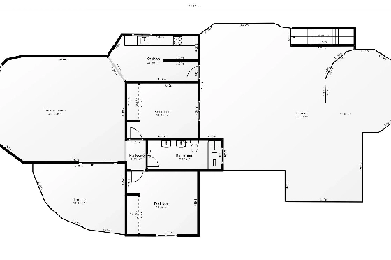 Villa in Benissa(San Jaime) zu verkaufen, Zona de estar 240 m², Klimaanlage, 6 Schlafzimmer, 3 Badezimmer, Pool, ref.: COB-3449-10535-40