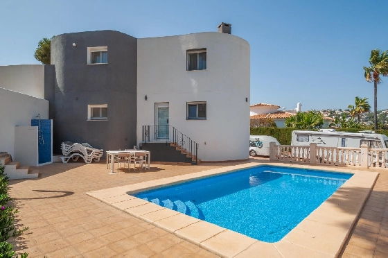 Villa in Benissa(San Jaime) zu verkaufen, Zona de estar 240 m², Klimaanlage, 6 Schlafzimmer, 3 Badezimmer, Pool, ref.: COB-3449-10535-5