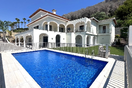 Villa in Javea(Ermita) zu verkaufen, Zona de estar 400 m², Baujahr 2018, Zustand neuwertig, + Fussbodenheizung, Klimaanlage, Terreno 1596 m², 3 Schlafzimmer, 2 Badezimmer, Pool, ref.: AS-0624-3