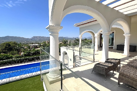 Villa in Javea(Ermita) zu verkaufen, Zona de estar 400 m², Baujahr 2018, Zustand neuwertig, + Fussbodenheizung, Klimaanlage, Terreno 1596 m², 3 Schlafzimmer, 2 Badezimmer, Pool, ref.: AS-0624-38
