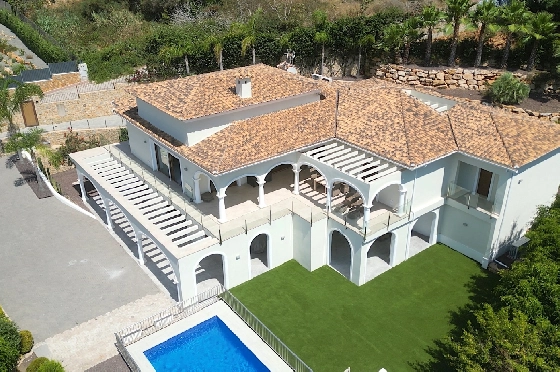Villa in Javea(Ermita) zu verkaufen, Zona de estar 400 m², Baujahr 2018, Zustand neuwertig, + Fussbodenheizung, Klimaanlage, Terreno 1596 m², 3 Schlafzimmer, 2 Badezimmer, Pool, ref.: AS-0624-45