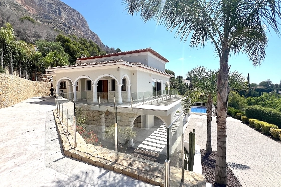 Villa in Javea(Ermita) zu verkaufen, Zona de estar 400 m², Baujahr 2018, Zustand neuwertig, + Fussbodenheizung, Klimaanlage, Terreno 1596 m², 3 Schlafzimmer, 2 Badezimmer, Pool, ref.: AS-0624-48