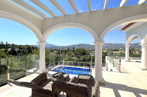 Villa in Javea(Ermita) zu verkaufen, Zona de estar 400 m², Baujahr 2018, Zustand neuwertig, + Fussbodenheizung, Klimaanlage, Terreno 1596 m², 3 Schlafzimmer, 2 Badezimmer, Pool, ref.: AS-0624-6