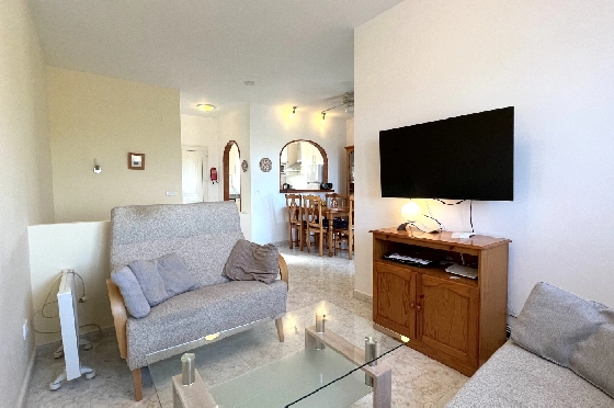 Reihenhaus-Mitte in Pedreguer(Monte Pedreguer) zu verkaufen, Zona de estar 90 m², Baujahr 2002, Zustand gepflegt, + KLIMA, Klimaanlage, Terreno 109 m², 2 Schlafzimmer, 1 Badezimmer, Pool, ref.: AS-0724-10