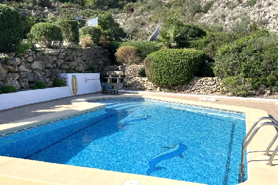 Reihenhaus-Mitte in Pedreguer(Monte Pedreguer) zu verkaufen, Zona de estar 90 m², Baujahr 2002, Zustand gepflegt, + KLIMA, Klimaanlage, Terreno 109 m², 2 Schlafzimmer, 1 Badezimmer, Pool, ref.: AS-0724-25