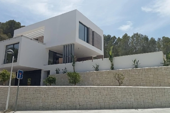 Villa in Moraira zu verkaufen, Zona de estar 394 m², Baujahr 2020, Klimaanlage, Terreno 800 m², 4 Schlafzimmer, 3 Badezimmer, Pool, ref.: AM-11509DA-1