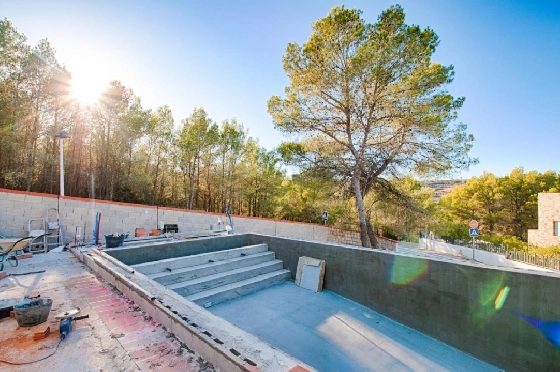 Villa in Moraira zu verkaufen, Zona de estar 394 m², Baujahr 2020, Klimaanlage, Terreno 800 m², 4 Schlafzimmer, 3 Badezimmer, Pool, ref.: AM-11509DA-20