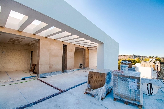 Villa in Moraira zu verkaufen, Zona de estar 394 m², Baujahr 2020, Klimaanlage, Terreno 800 m², 4 Schlafzimmer, 3 Badezimmer, Pool, ref.: AM-11509DA-23