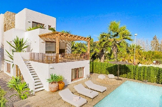 Villa in Oliva zu verkaufen, Zona de estar 262 m², Baujahr 2022, Klimaanlage, Terreno 462 m², 4 Schlafzimmer, 5 Badezimmer, Pool, ref.: AM-11592DA-1