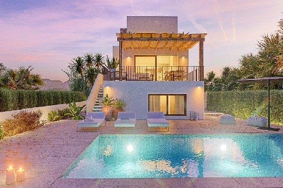 Villa in Oliva zu verkaufen, Zona de estar 262 m², Baujahr 2022, Klimaanlage, Terreno 462 m², 4 Schlafzimmer, 5 Badezimmer, Pool, ref.: AM-11592DA-3