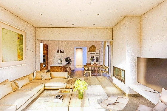 Villa in Oliva zu verkaufen, Zona de estar 262 m², Baujahr 2022, Klimaanlage, Terreno 462 m², 4 Schlafzimmer, 5 Badezimmer, Pool, ref.: AM-11592DA-7