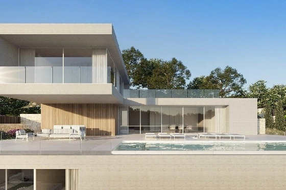 Villa in Benissa zu verkaufen, Zona de estar 548 m², Baujahr 2022, Klimaanlage, Terreno 964 m², 4 Schlafzimmer, 4 Badezimmer, Pool, ref.: AM-11760DA-1