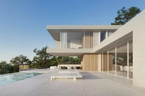Villa in Benissa zu verkaufen, Zona de estar 548 m², Baujahr 2022, Klimaanlage, Terreno 964 m², 4 Schlafzimmer, 4 Badezimmer, Pool, ref.: AM-11760DA-3