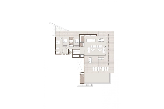Villa in Moraira zu verkaufen, Zona de estar 701 m², Baujahr 2023, Klimaanlage, Terreno 1864 m², 5 Schlafzimmer, 6 Badezimmer, Pool, ref.: AM-11839DA-13
