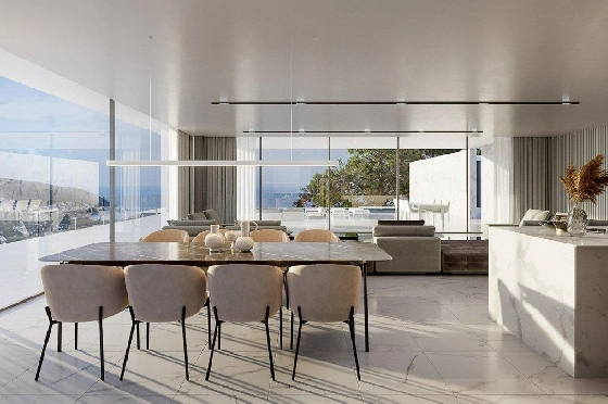 Villa in Moraira zu verkaufen, Zona de estar 701 m², Baujahr 2023, Klimaanlage, Terreno 1864 m², 5 Schlafzimmer, 6 Badezimmer, Pool, ref.: AM-11839DA-9