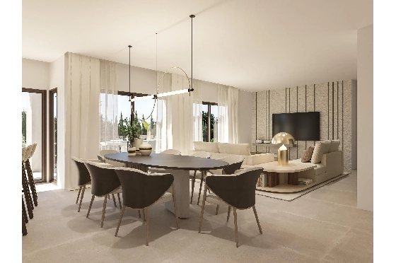 Villa in Javea zu verkaufen, Zona de estar 185 m², Baujahr 2024, Klimaanlage, Terreno 1000 m², 4 Schlafzimmer, 3 Badezimmer, Pool, ref.: AM-12073DA-4