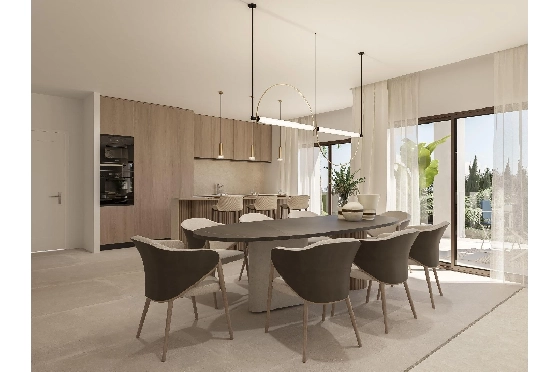 Villa in Javea zu verkaufen, Zona de estar 185 m², Baujahr 2024, Klimaanlage, Terreno 1000 m², 4 Schlafzimmer, 3 Badezimmer, Pool, ref.: AM-12073DA-5