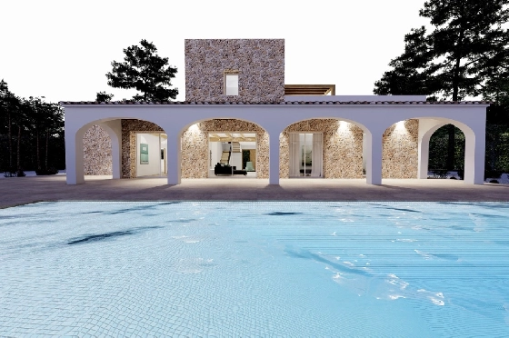 Finca in Benissa zu verkaufen, Zona de estar 305 m², Baujahr 2024, Klimaanlage, Terreno 10000 m², 3 Schlafzimmer, 3 Badezimmer, Pool, ref.: AM-12208DA-3