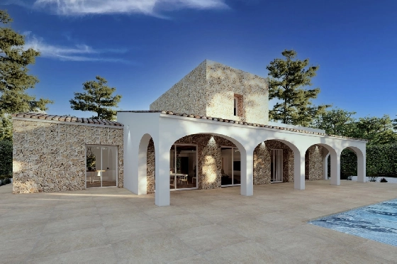 Finca in Benissa zu verkaufen, Zona de estar 305 m², Baujahr 2024, Klimaanlage, Terreno 10000 m², 3 Schlafzimmer, 3 Badezimmer, Pool, ref.: AM-12208DA-4