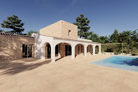 Finca in Benissa zu verkaufen, Zona de estar 305 m², Baujahr 2024, Klimaanlage, Terreno 10000 m², 3 Schlafzimmer, 3 Badezimmer, Pool, ref.: AM-12208DA-6