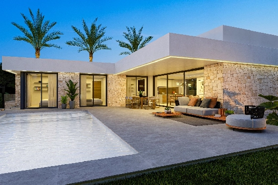 Villa in Denia zu verkaufen, Zona de estar 151 m², Klimaanlage, Terreno 832 m², 3 Schlafzimmer, 2 Badezimmer, Pool, ref.: UM-UV-ALCIPE-2