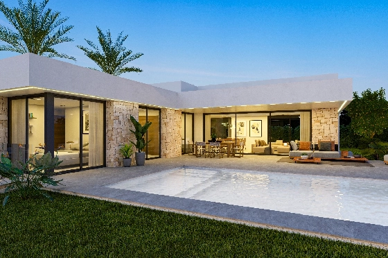 Villa in Denia zu verkaufen, Zona de estar 151 m², Klimaanlage, Terreno 832 m², 3 Schlafzimmer, 2 Badezimmer, Pool, ref.: UM-UV-ALCIPE-4